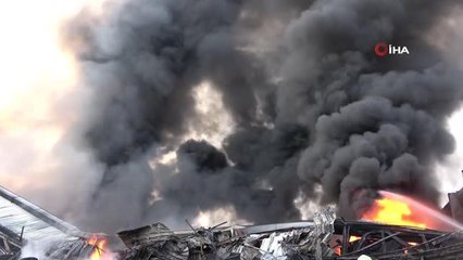 Son dakika haber: Adana'da alüminyum fabrikasında yangın