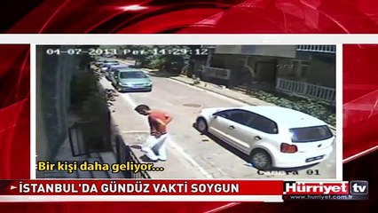 İSTANBUL'DA GÜNDÜZ VAKTİ SOYGUN