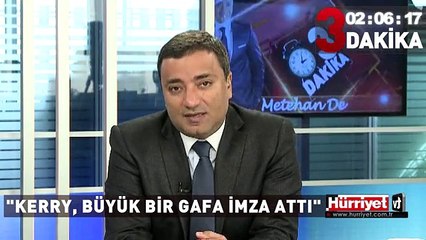 METEHAN DEMİR, JOHN KERRY'NİN TÜRKİYE ZİYARETİNİ YORUMLUYOR