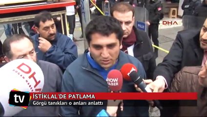 Patlama anını gözyaşlarıyla anlattı