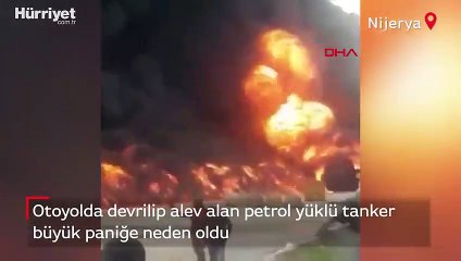 Korkutan anlar... Nijerya'da gökyüzü siyaha boyandı, halk büyük panik yaşadı