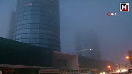 İstanbul’da etkili olan sis nedeniyle görüş mesafesi düştü