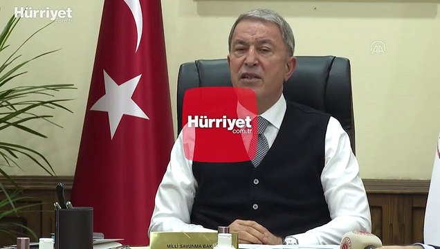 Milli Savunma Bakanı Hulusi Akar'dan Fransa'ya sert tepki