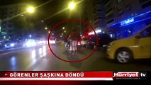 İZMİR'DE ÇEKİLEN BU GÖRÜNTÜLER HERKESİ HAYRETE DÜŞÜRDÜ