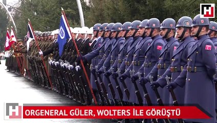 Orgeneral Güler, Wolters ile görüştü