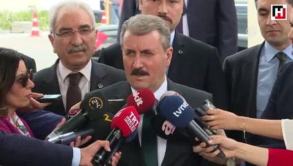 Destici, Cumhurbaşkanı Erdoğan ile görüşmesinin ardından konuştu