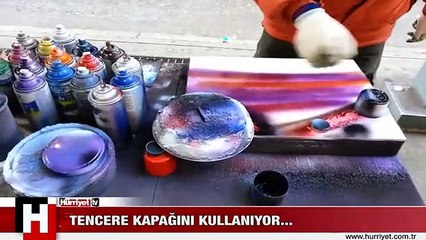 İNANILMAZ RESİM YAPMA TEKNİĞİ