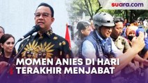 Momen Anies Baswedan di Hari Terakhir Menjabat Gubernur DKI Jakarta