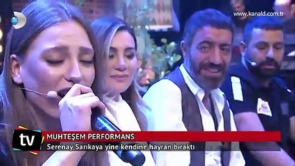 Serenay Sarıkaya'dan muhteşem performans