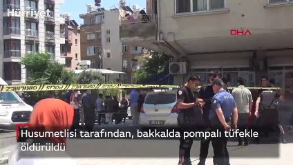 Acı haberle yıkıldılar! Husumetlisi tarafından, bakkalda tüfekle öldürüldü
