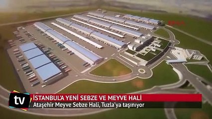 İstanbul'a yeni sebze ve meyve hali