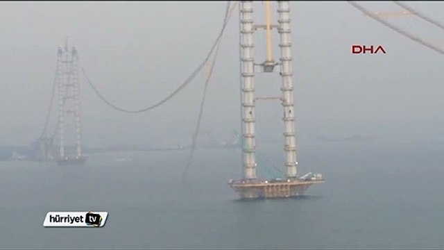 Körfez köprüsünde bir kablo koptu