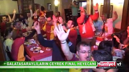 GALATASARAYLILARIN ÇEYREK FİNAL HEYECANI