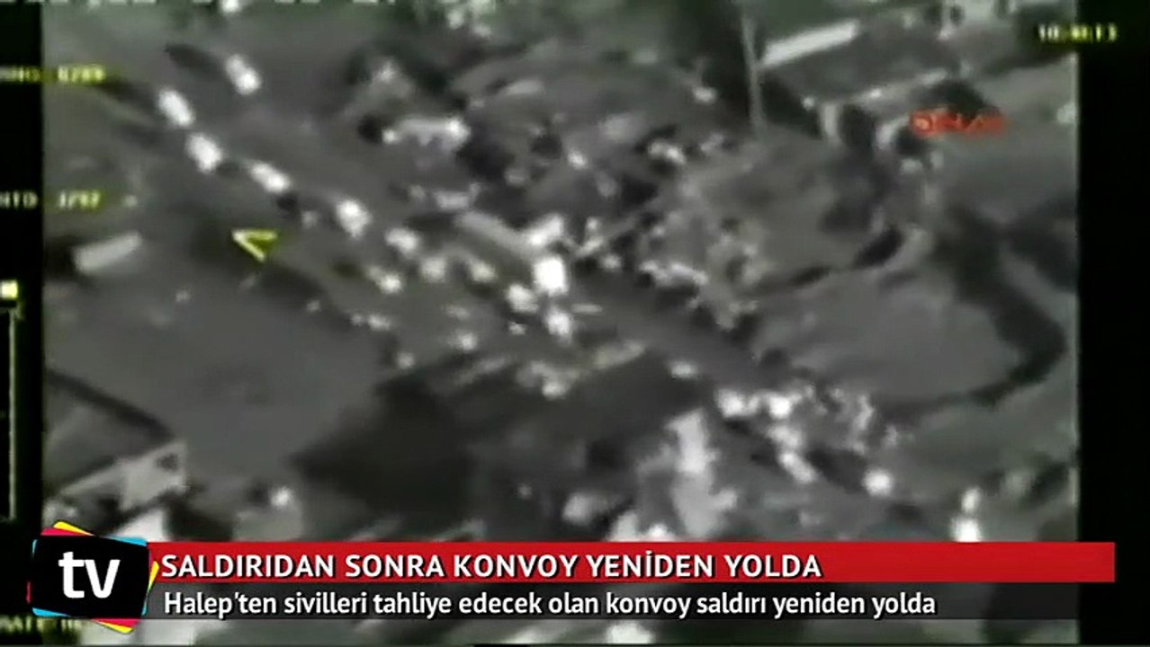 Konvoy yeniden harekete geçti