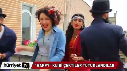 İran'da 'Happy' klibi çeken gençler tutuklandı