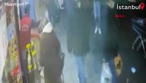 Güngören'de kuaförde tıraş olan kişilere silahlı saldırı kamerada