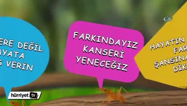 Kamu spotundaki kanser hastası kadın kanser oldu
