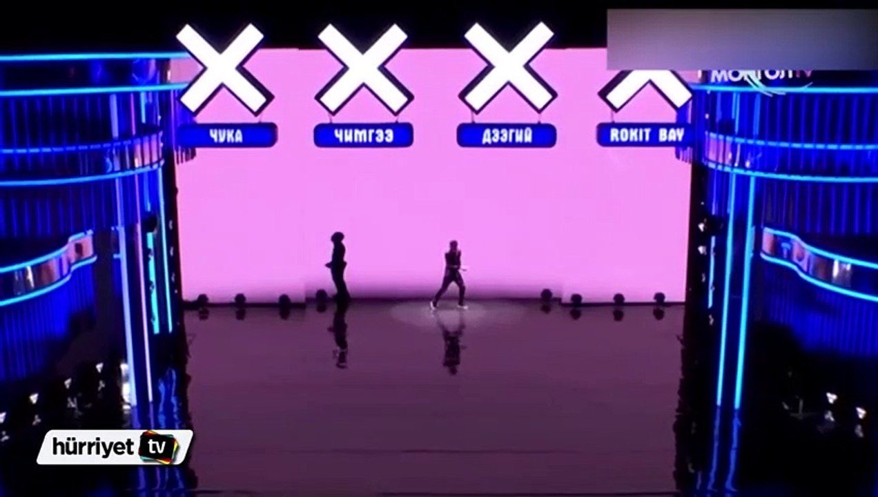 Yetenek yarışmasında harika kareografi