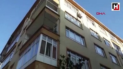 Güngören'de yıkılma tehlikesi bulunan bina tahliye edildi