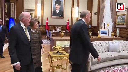Meksika Büyükelçisi Hernandez, Erdoğan'a güven mektubunu sundu