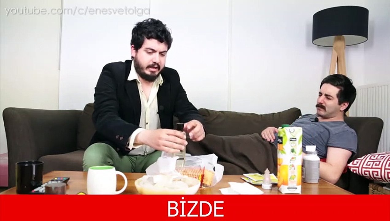 Onlarda hastalık - Bizde hastalık