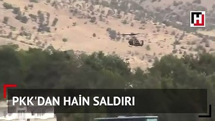 Hakkari'de askeri üs bölgesine Irak tarafından PKK saldırısı