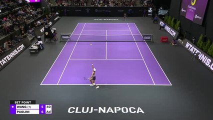 Cluj-Napoca - Paolini rejoint la finale après sa victoire contre Weng