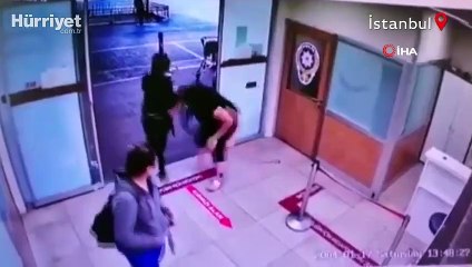 Maske takmayan kadın hastanede adeta terör estirdi! İşte o anlar