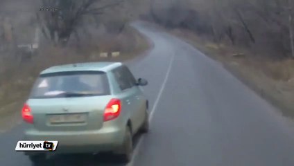 Hatalı sollama kaza getirdi