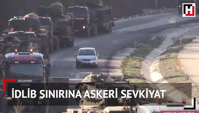 Tırlardan tek tek indirilip böyle yola çıktılar