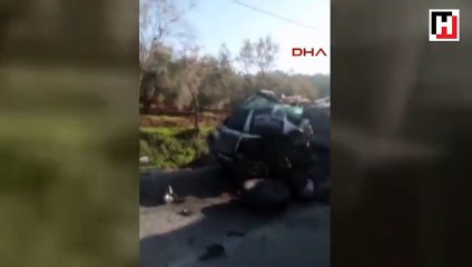 Hatay’da katliam gibi kaza