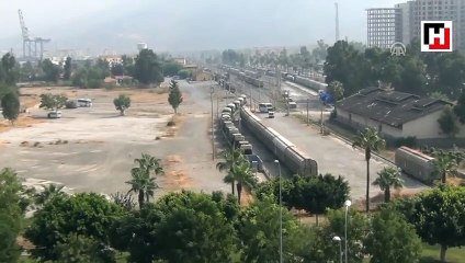 Suriye sınırına askeri sevkiyat sürüyor