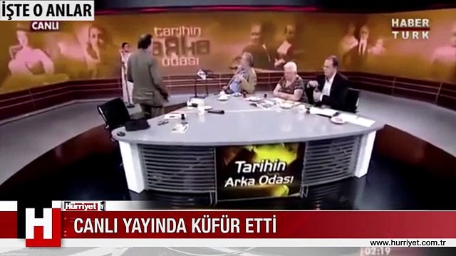 İLBER ORTAYLI CANLI YAYINDA KÜFÜR ETTİ