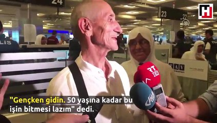 İlk hacı kafilesi yurda döndü