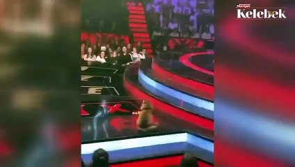 'O Ses Türkiye' stüdyosuna giren kedi Hadise’yi seçti