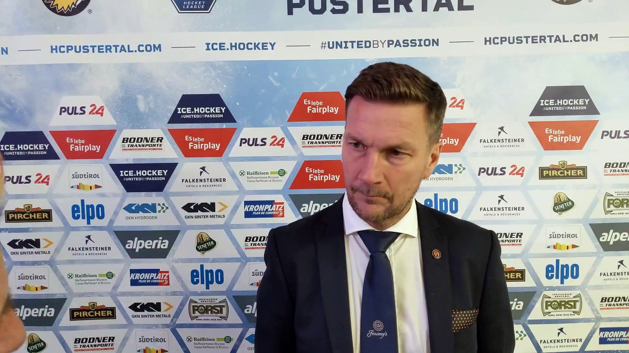 10.Runde: Graz99ers-Headcoach Pennerborn zur Niederlage in Pustertal