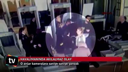 Havalimanı polisi beline sarılı halde buldu