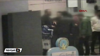 Havalimanında hırsızlık yapan yabancı uyruklu 4 kişi yakalandı