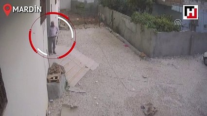 YPG/PKK'lı teröristlerin saldırı anının görüntüleri ortaya çıktı