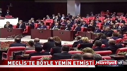 HAKAN ŞÜKÜR MESLİS'TE BÖYLE YEMİN ETMİŞTİ