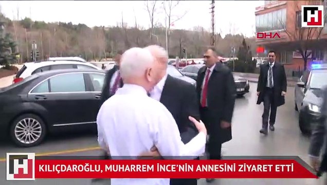 Kemal Kılıçdaroğlu, Muharrem İnce'nin annesini ziyaret etti