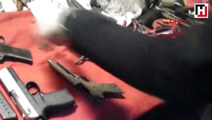 10 ilde 'hayalet silah' şebekesine operasyon: 4'ü polis 75 gözaltı