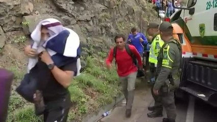 20 muertos y 14 heridos en el accidente de un autobús en Colombia