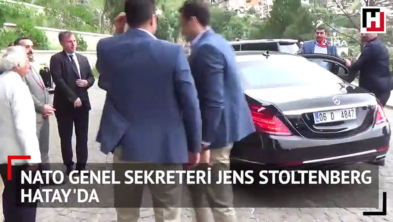 NATO Genel Sekreteri Jens Stoltenberg, Hatay'da