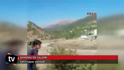 Hakkari Şemdinli'de hain saldırı... Şehit sayısı yükseldi