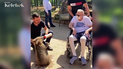 Mehmet Ali Erbil hayvanat bahçesini ziyaret etti!