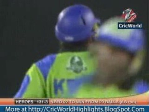 ICL: 7th Match - Part 4 Superstars v Heroes Hilites