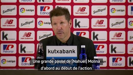 9e j. - Simeone : "Ce que j'essaie de créer, c'est une équipe qui joue très dur"