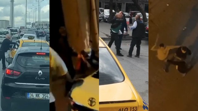 Kimi park yüzünden, kimi yol verme yüzünden kavga etti