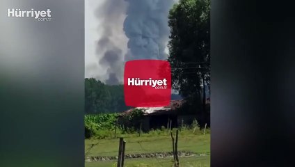  Sakarya'daki patlamadan yeni görüntüler